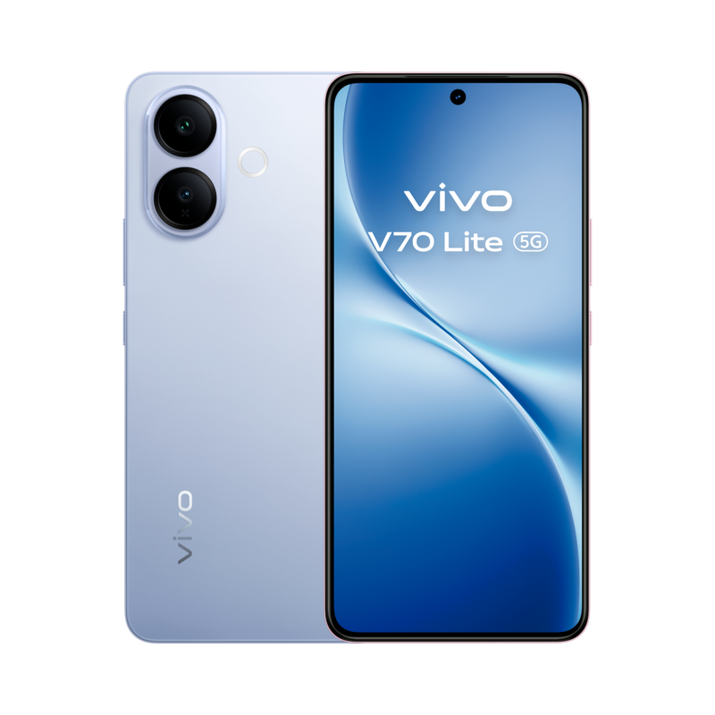 vivo V70 Lite 5G con Sony IMX882, BlueVolt 6.500 mAh y 5G fluido